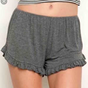 brandy melville gray vodi shorts